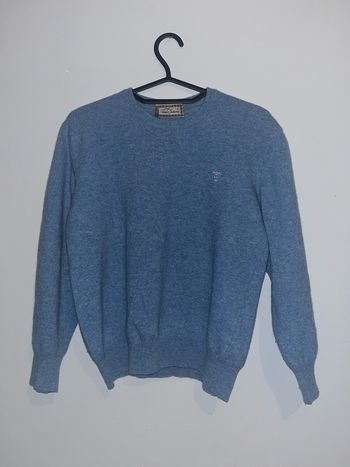 Pull Thomas Burberry bleu ciel