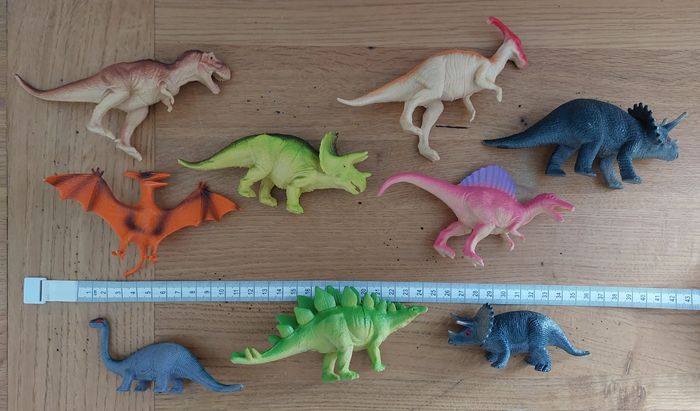 Lot de 9 dinosaures - photo numéro 2