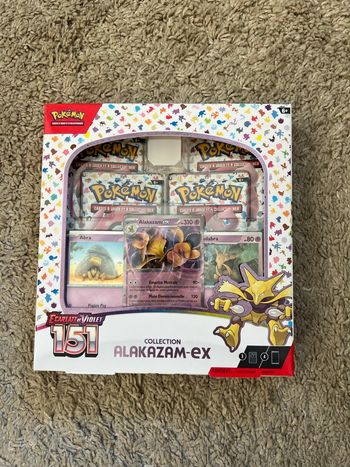 Coffret Pokémon alakazam 151 (ev3.5)
