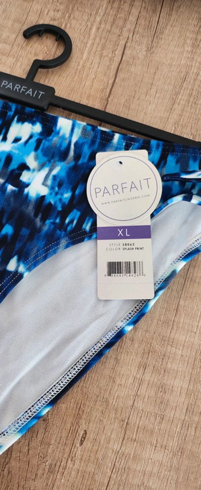 Maillot de bain motif bleu taille 95H / bas XL Parfait - photo numéro 5