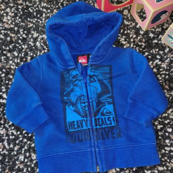Veste sweat Quiksilver 6 mois
