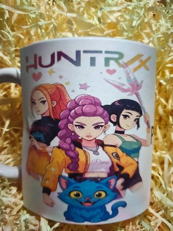 Mug personnalisable K-pop hunter 