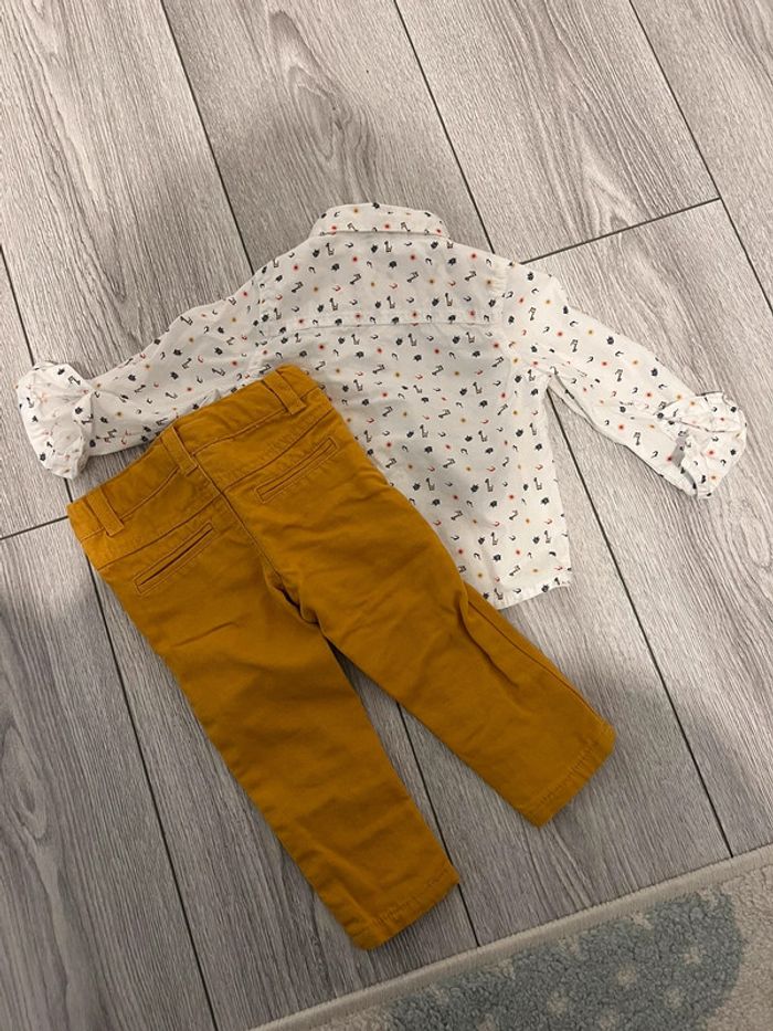 Ensemble pantalon et chemise - photo numéro 2