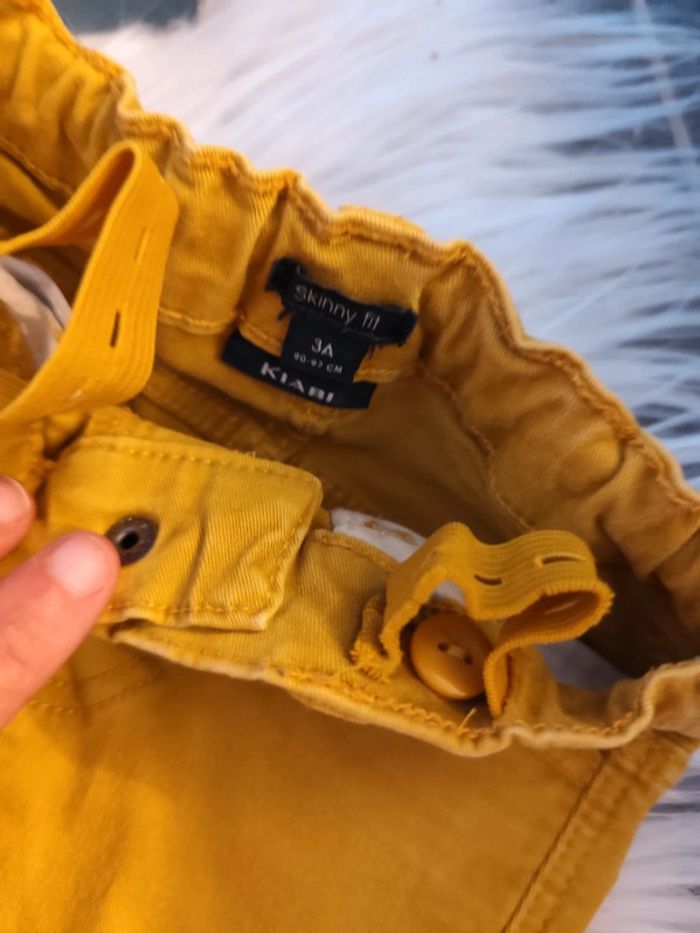 Jean's slim moutarde - photo numéro 2