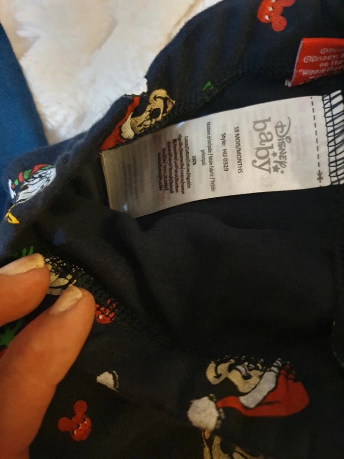 Pyjama 2 pièces Disney Baby 18 mois - photo numéro 5