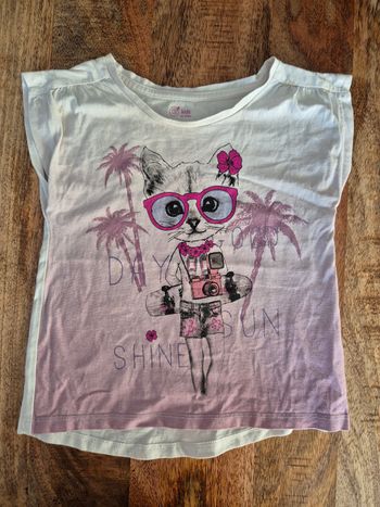 Tee-shirt manche courte 4 ans