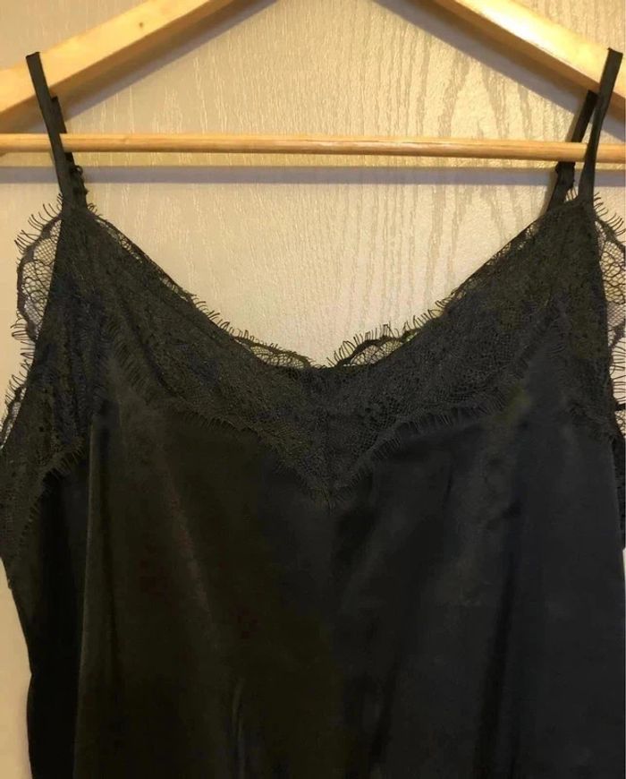 Top noir à bretelles Taille S - photo numéro 3