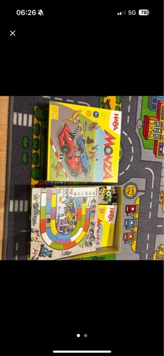 Jeu de voiture MONZA de HABA