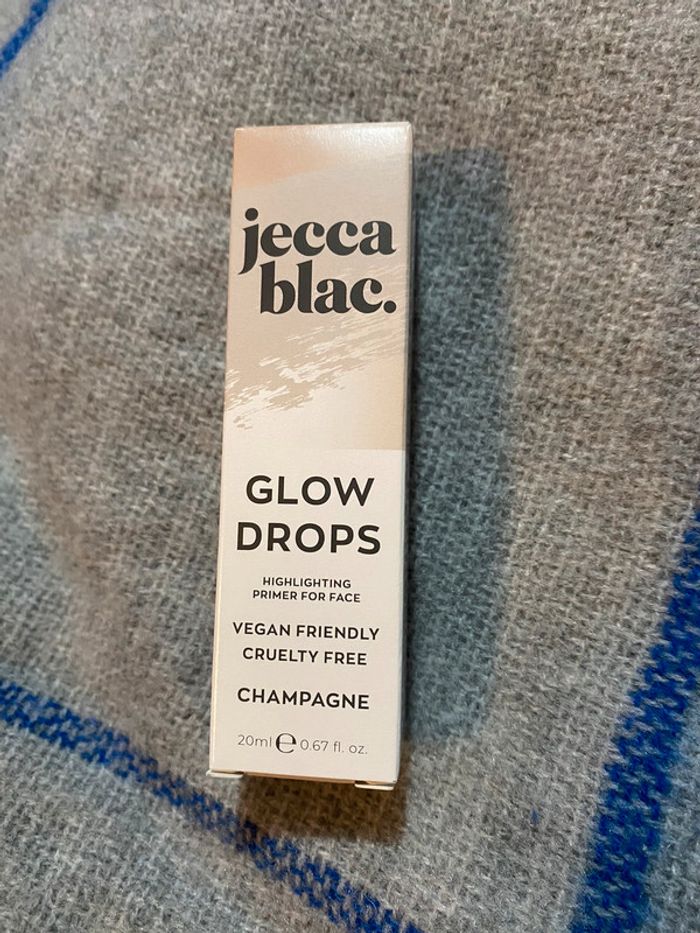 Highlighter liquide glow drops Jecca Blanc
