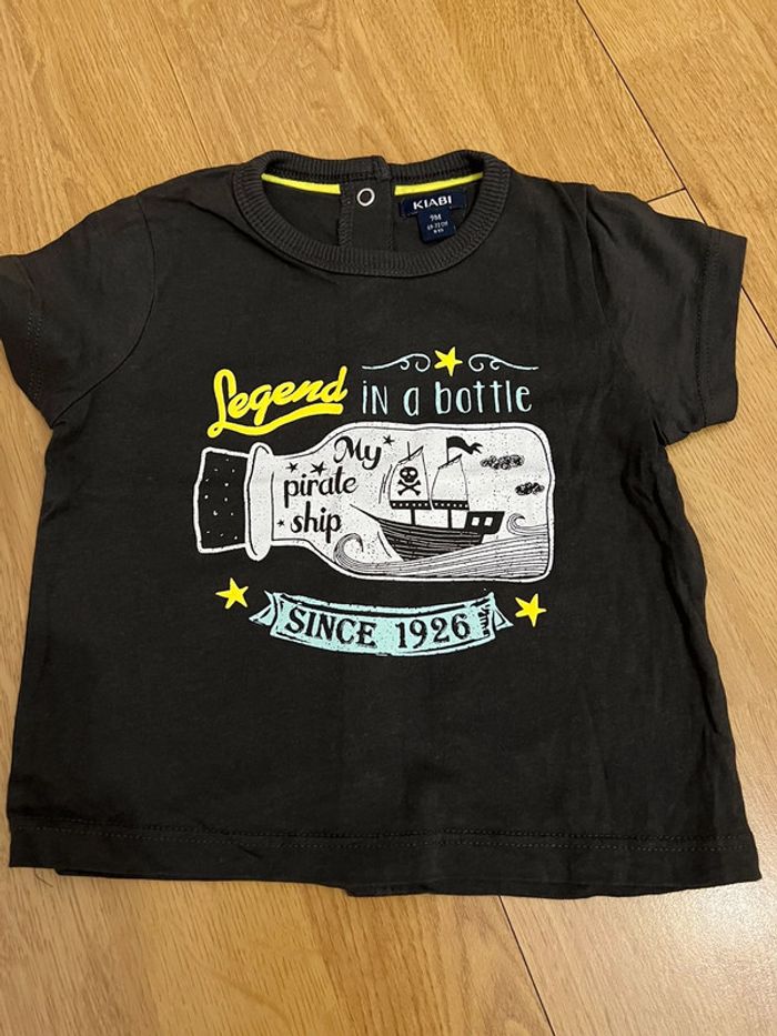 Lot de 2 t-shirts kiabi - photo numéro 2