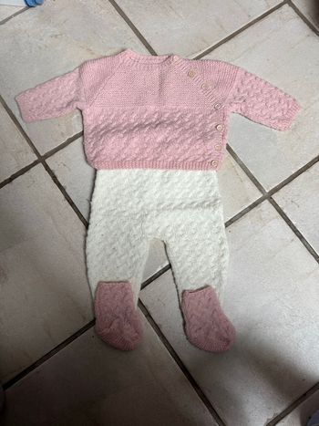 Ensemble en laine 3 mois 