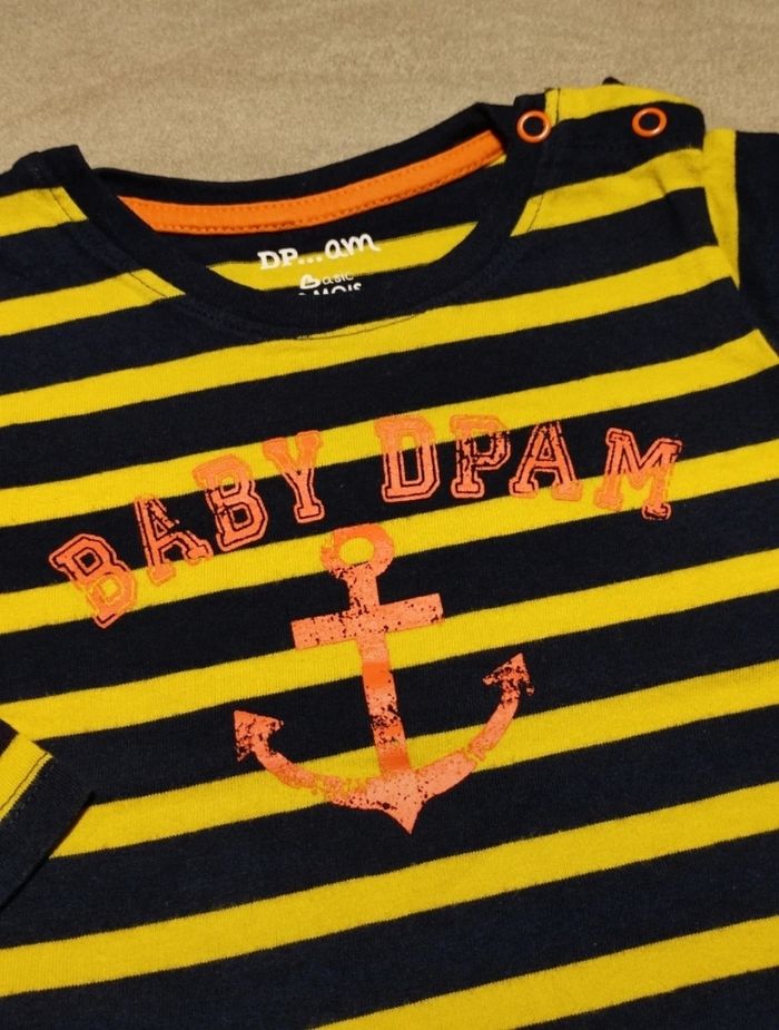 T-shirt rayé DPAM - photo numéro 3