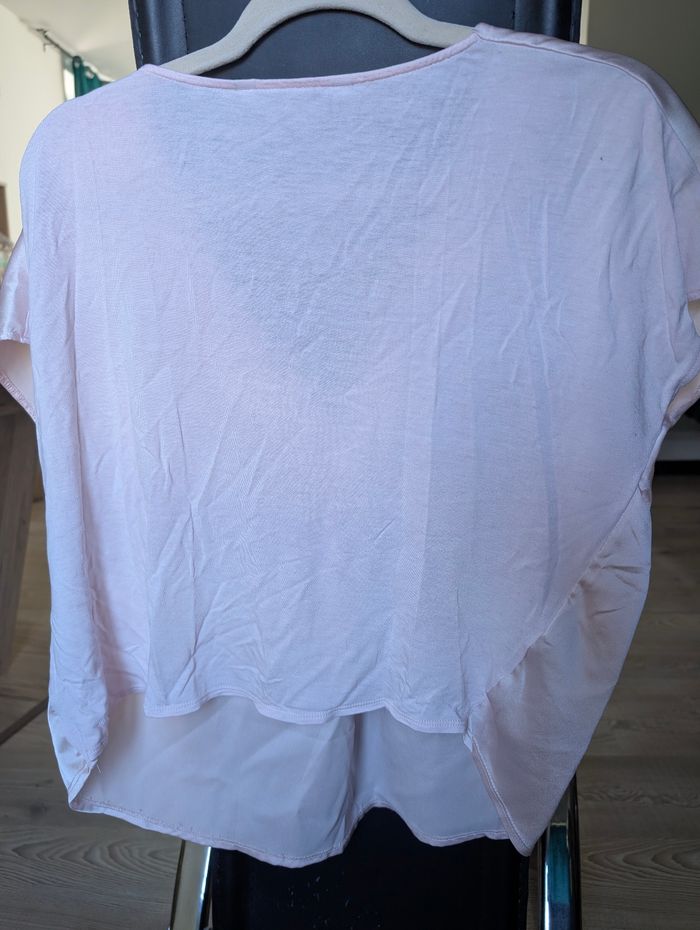 Tee-shirt bi-matière - photo numéro 3