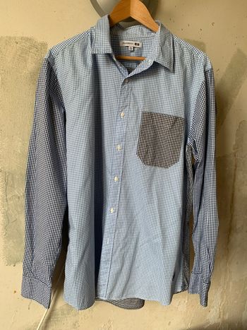 Chemise collaboration Uniqlo JW Anderson patchwork taille XL