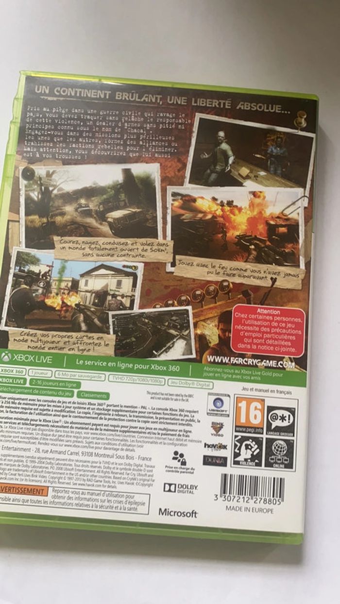 Farcry 2 Xbox 360 - photo numéro 4
