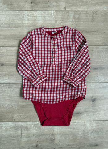 Chemise body bébé garçon