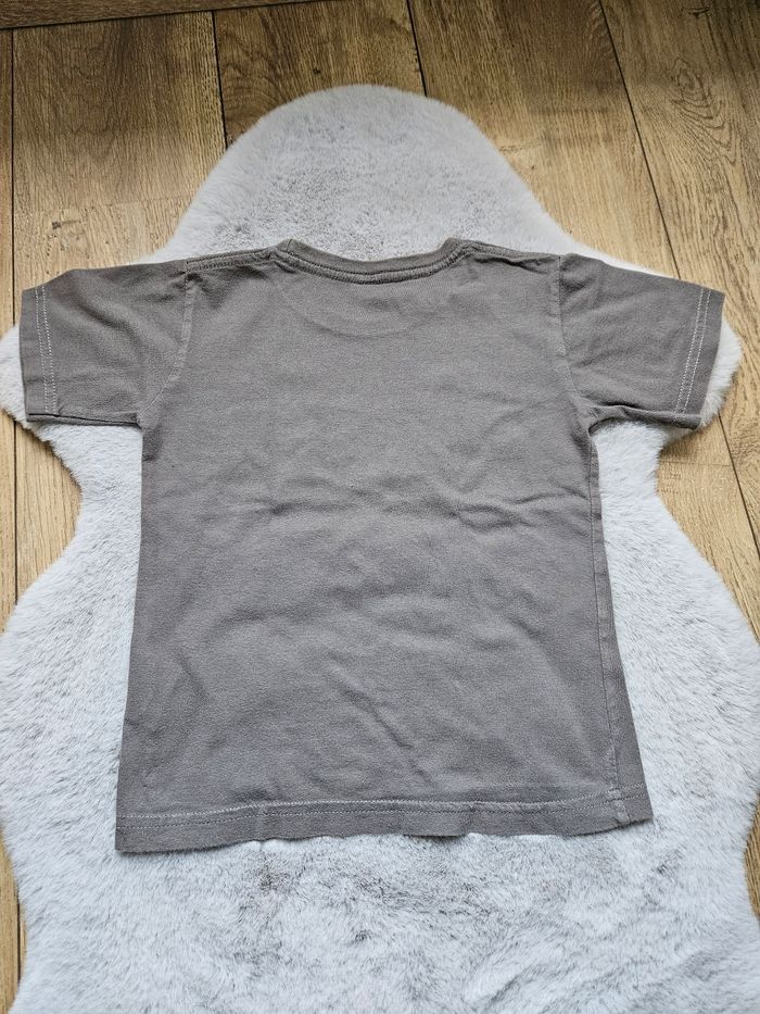T.shirt manches courtes taupe 4 - 5 ans - photo numéro 4