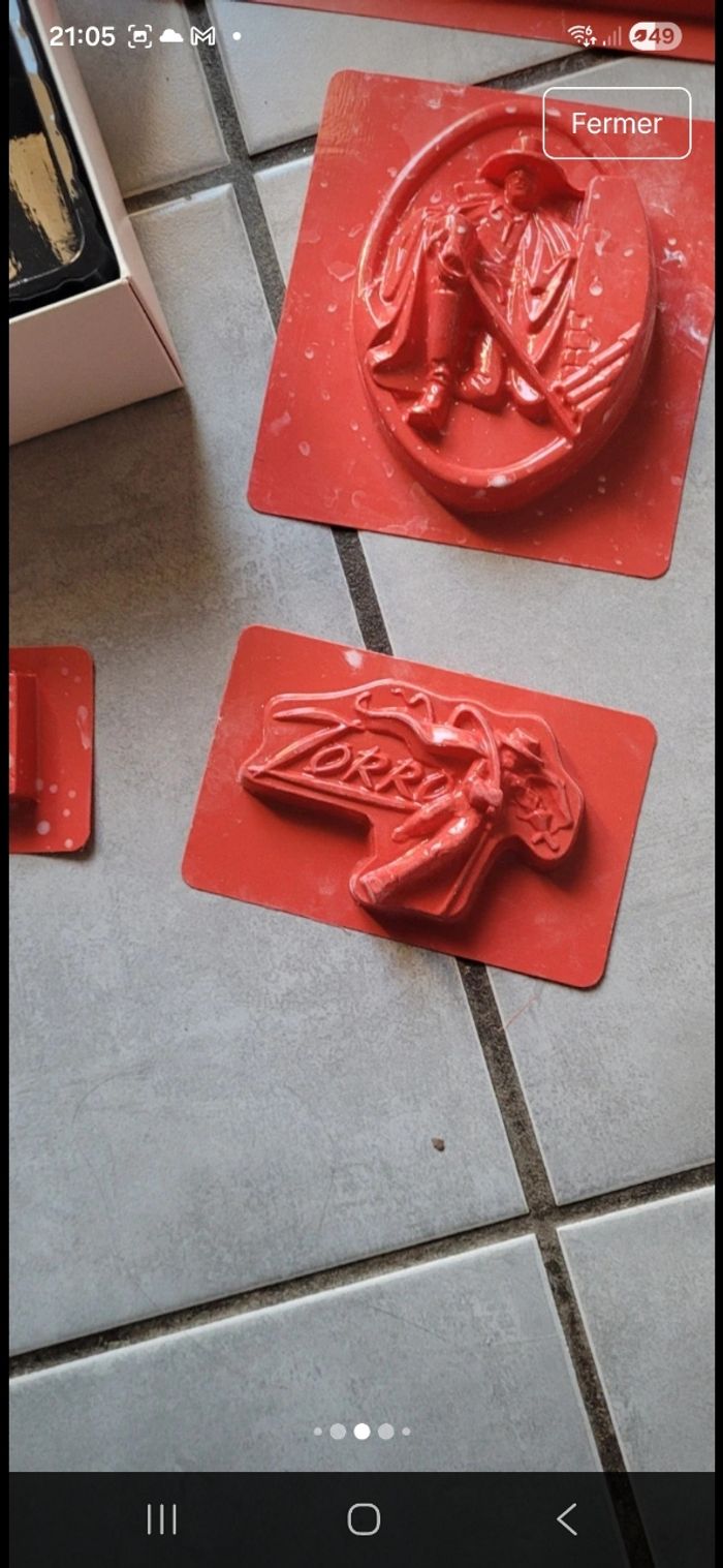 Jeu kit moulage zorro - photo numéro 5