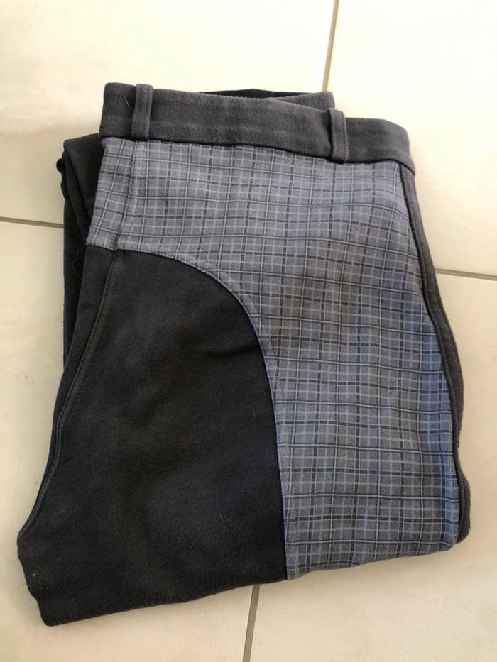 Pantalon d’équitation gris