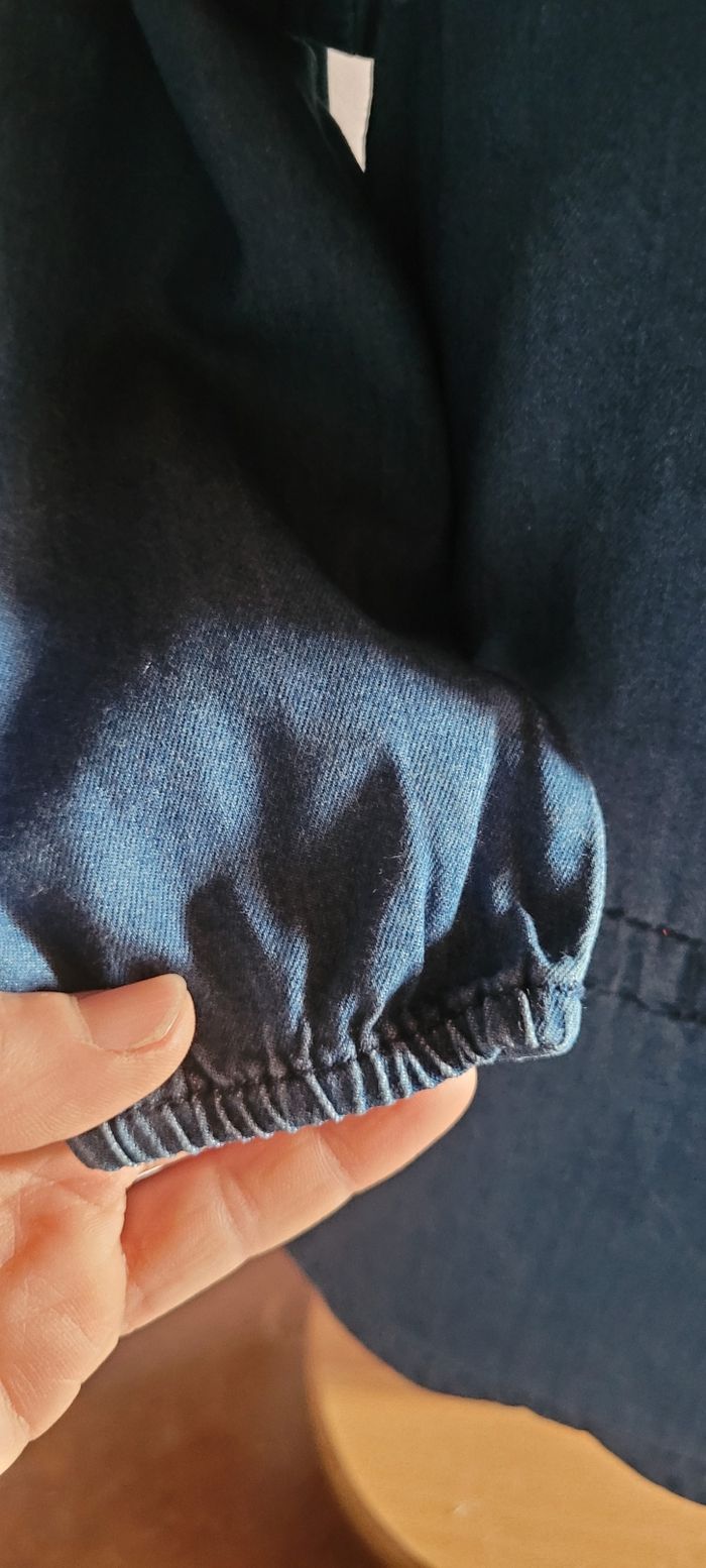 Robe manches longues en jean's - photo numéro 4