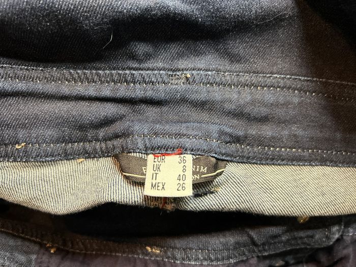 Salopette en jean bleu Bershka - Taille 36 - photo numéro 6