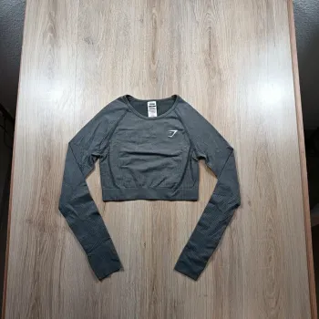 Hauts gymshark femme gris clair M