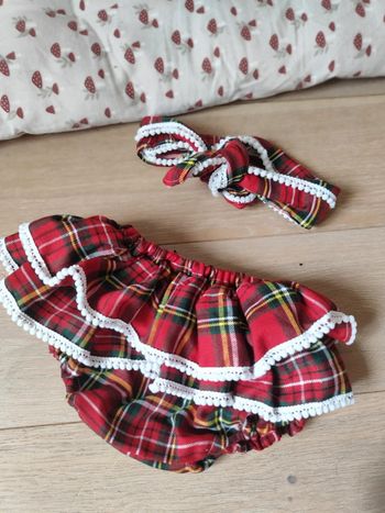Ensemble tartan noel