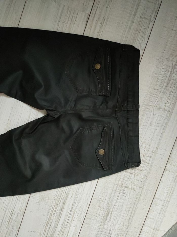 Pantalon droit aspect huilé - photo numéro 4