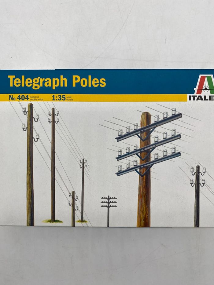 Maquette italeri Telegraph Pôles