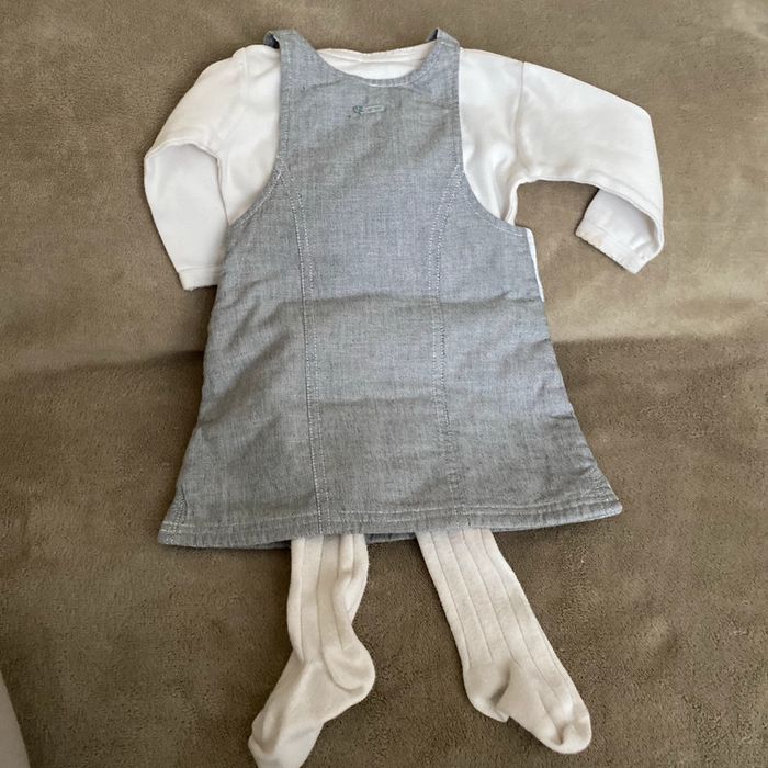 Ensemble Robe Teeshirt collant Obaïbi Taille 6 - photo numéro 4