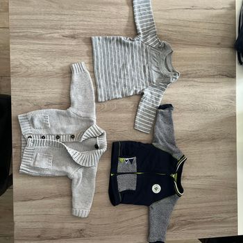 6 gilets pulls hiver