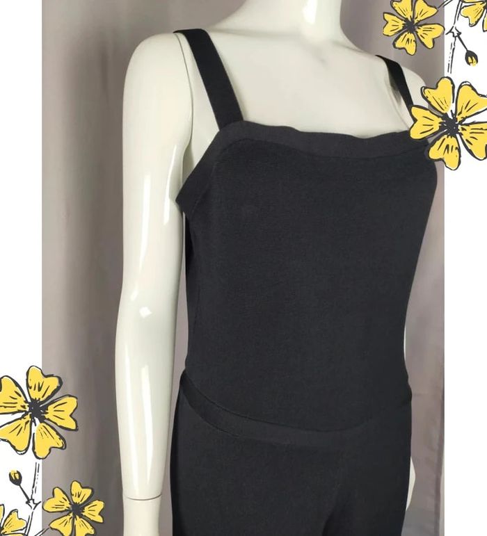 Robe salopette longue noire – Kookaï – Taille 2 - photo numéro 4