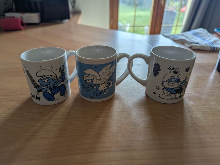 Lot tasse Schtroumpfs