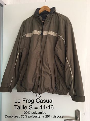 Veste Kaki Le Frog Casual Taille S