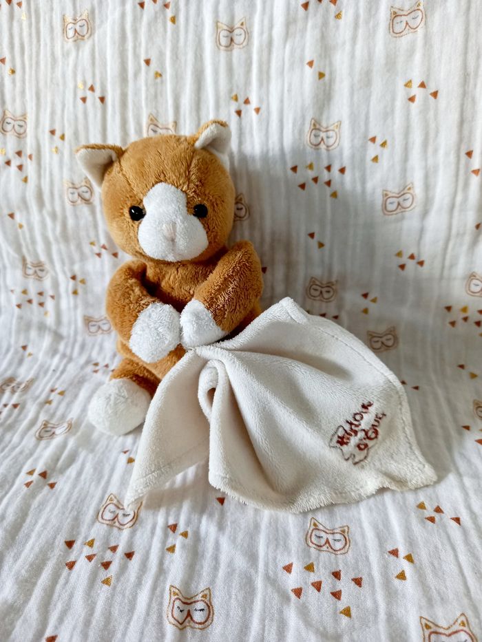 Doudou renard chat ours Histoire d'ours