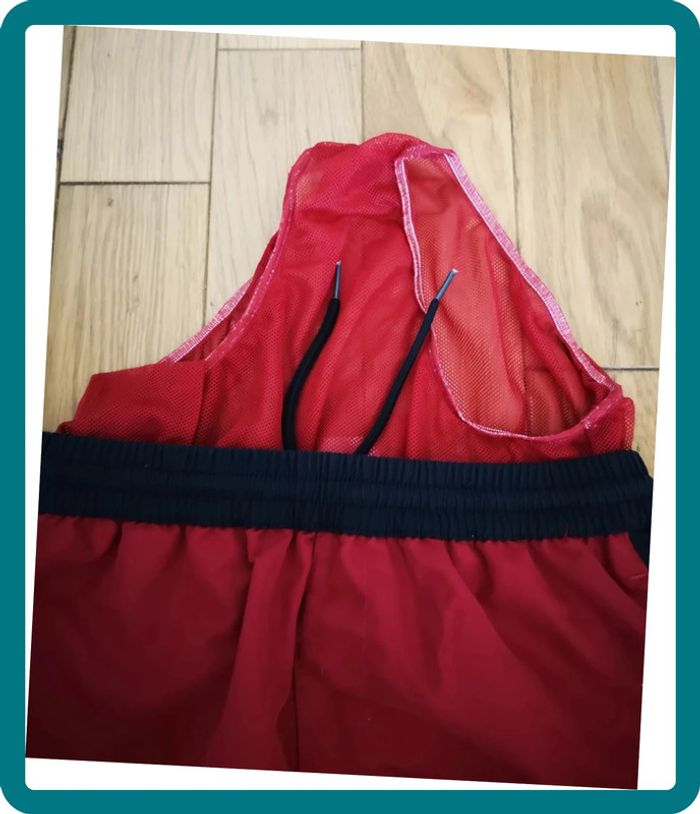 Short de bain rouge Reebok Taille S - photo numéro 3