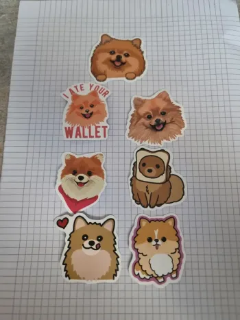 Stickers chien (lot A)