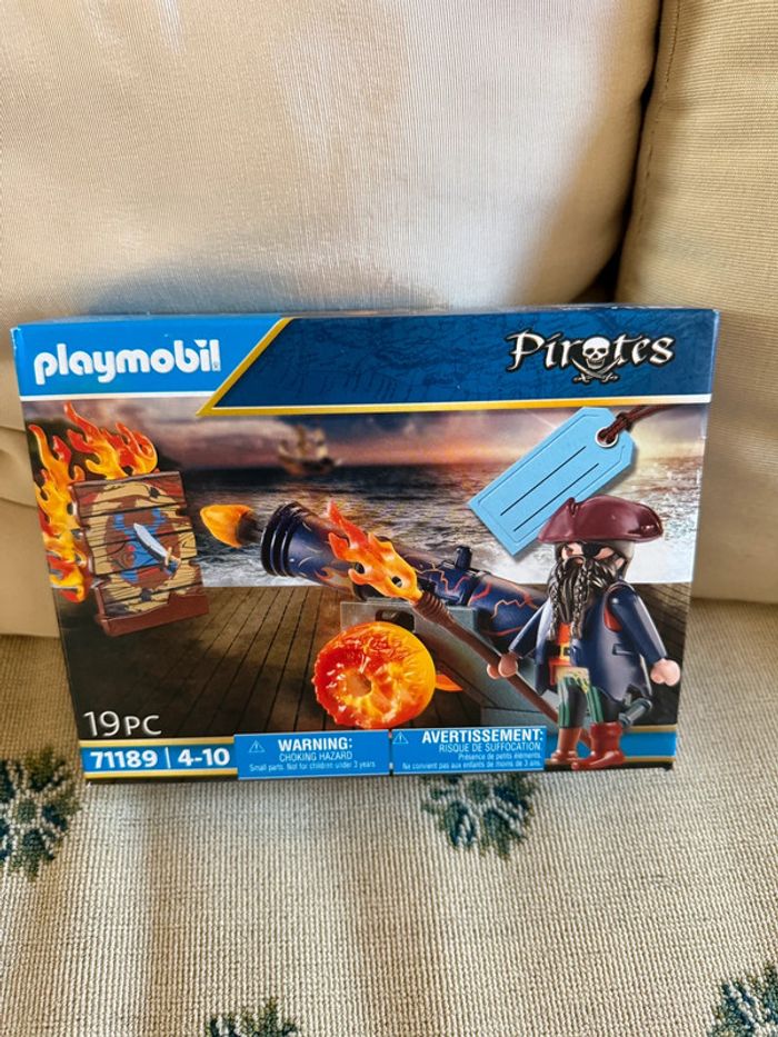 NEUF Figurines Playmobil coffret 71189 pirate et canon de feu Novelmore pirates