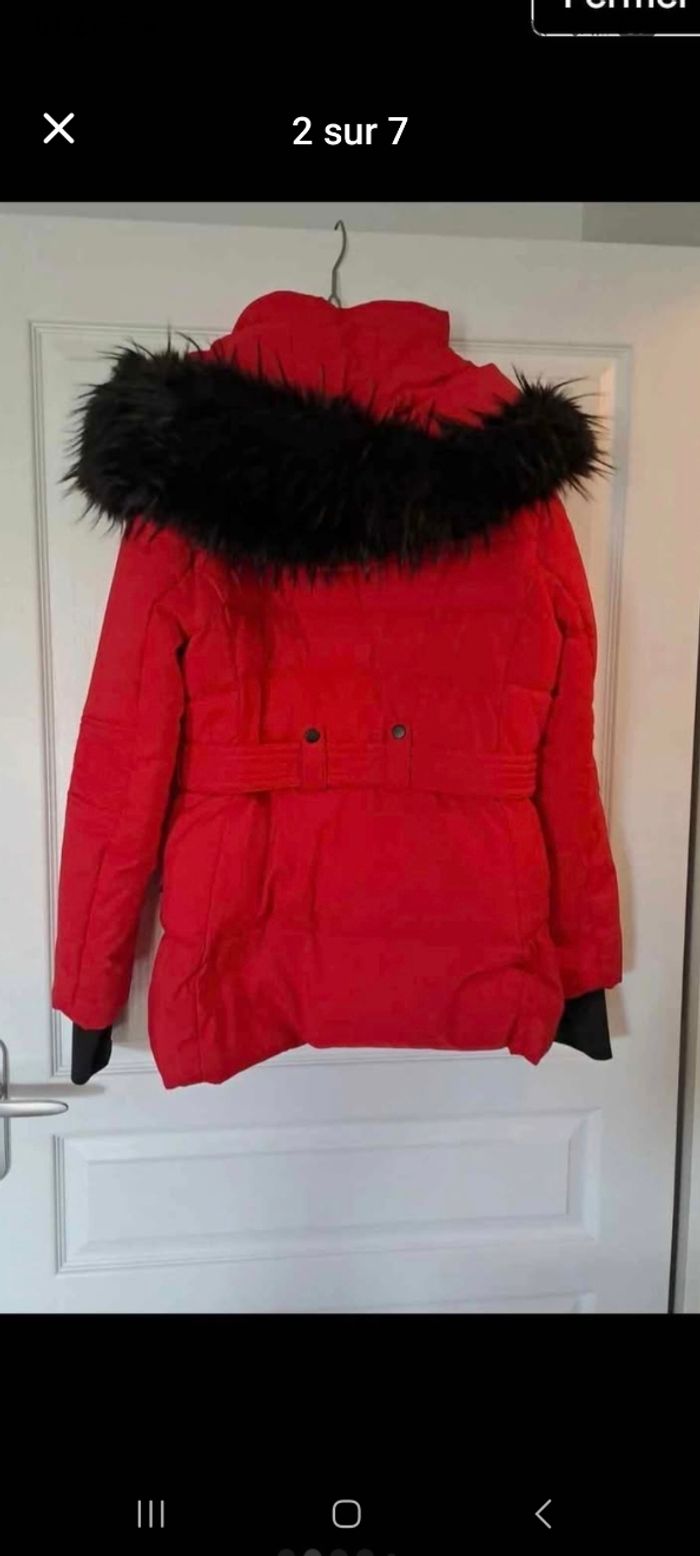 🌺 Magnifique doudoune rouge chaude 🌺 - photo numéro 2