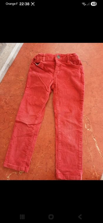 Pantalon fille taille 4 ans