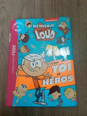 Livre Bienvenus chez les Loud C'est toi le héros