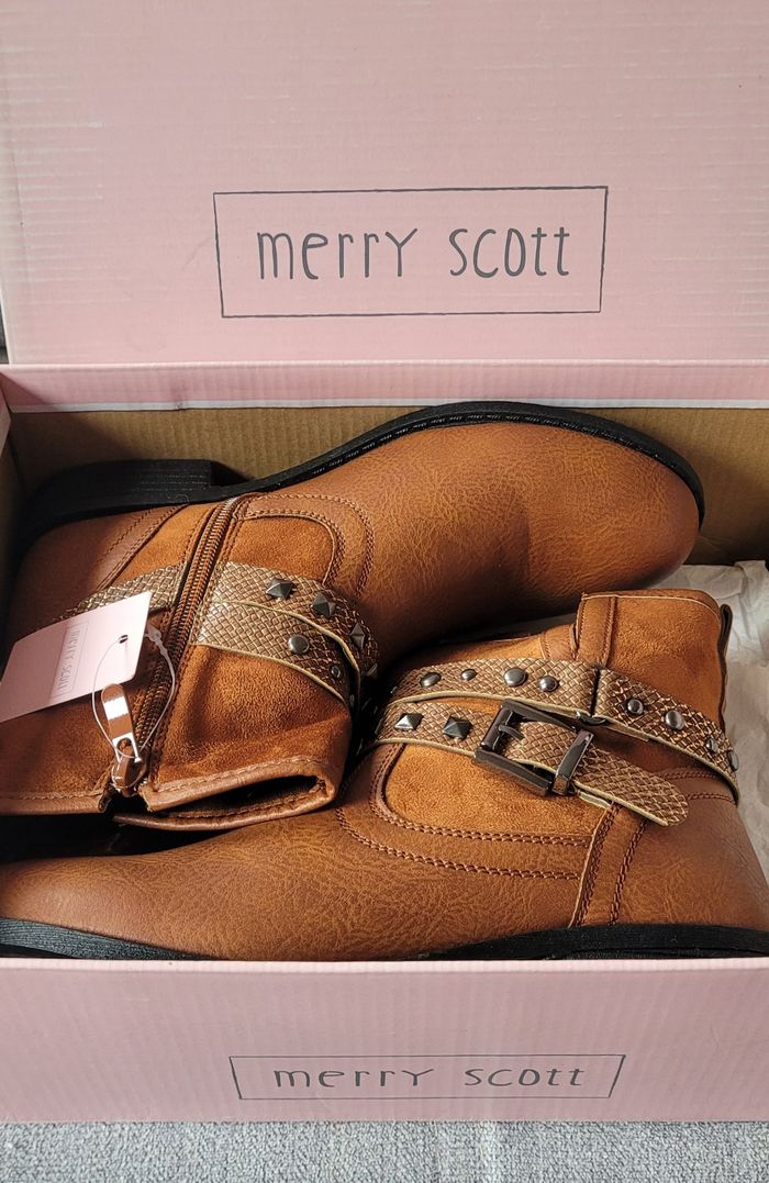 Bottines camel - photo numéro 3
