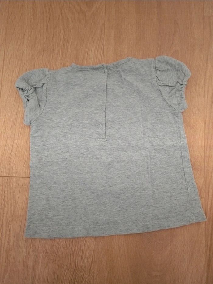 T-shirt gris Bébé Rêve 2 ans - photo numéro 4