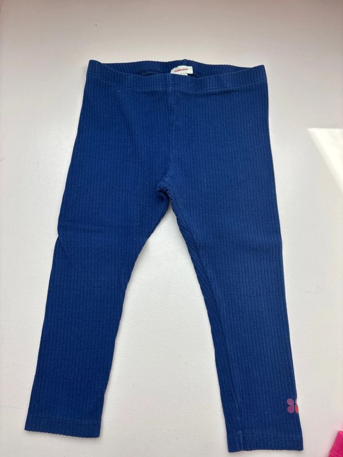 Lot de 2 leggings Catimini 24 mois - photo numéro 2