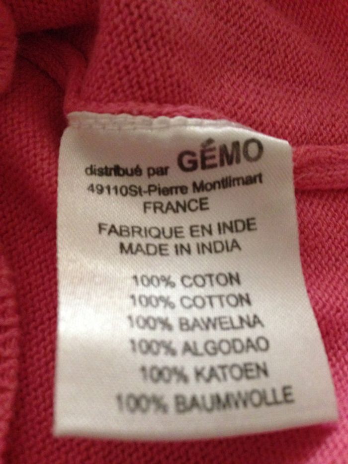 Pull Fantaisie Manches Longues Rose - photo numéro 4