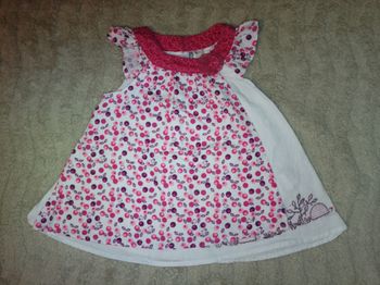 Robe manches courtes