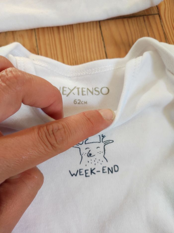 Lot de 6 bodies - photo numéro 3