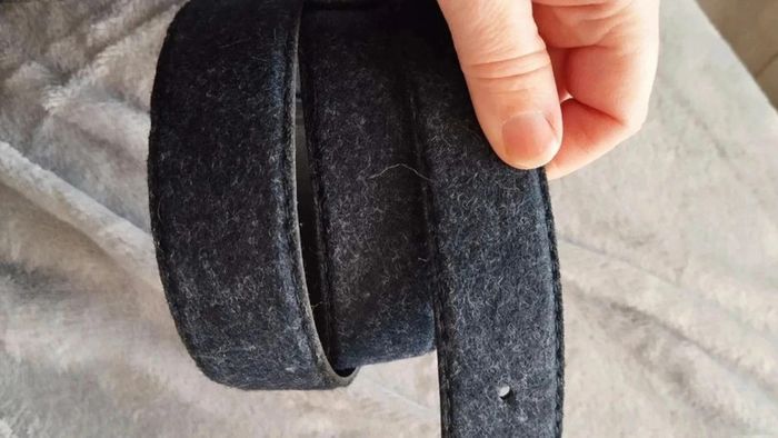 Ceinture feutrine marine 95 cm largeur 3.3 cm - photo numéro 6