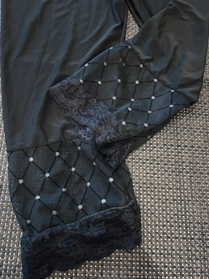 Legging court petit strass - photo numéro 2