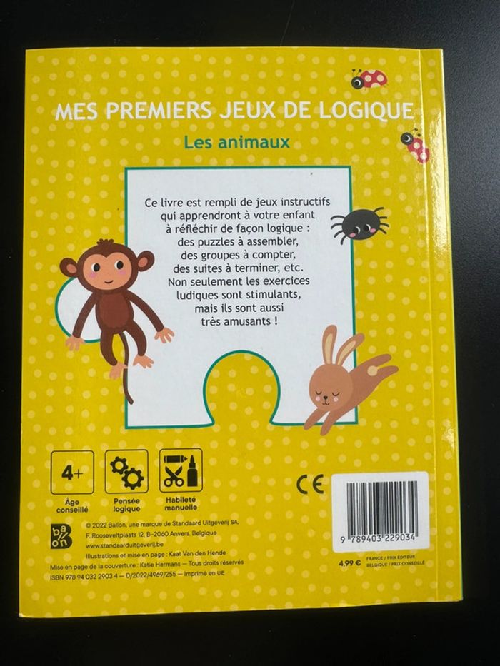 Mes premiers jeux de logique des 4 ans - photo numéro 3